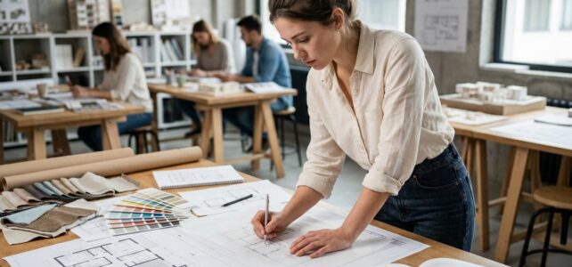 À quoi ressemble vraiment le quotidien des étudiants en architecture d’intérieur